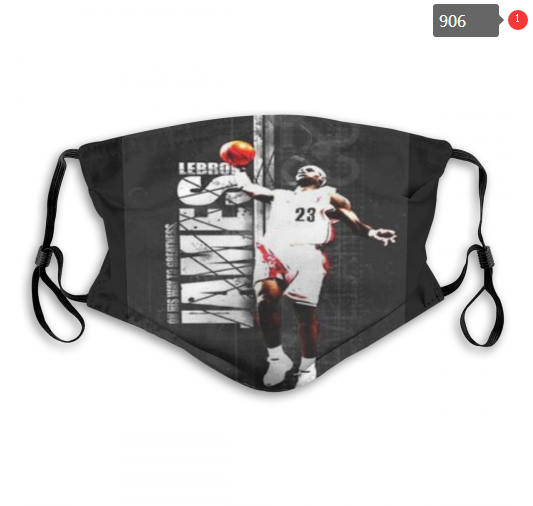 NBA Cleveland Cavaliers #12 Dust mask with filter->nba dust mask->Sports Accessory